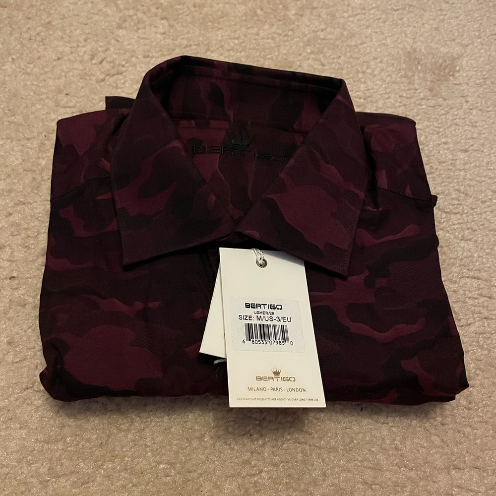 NWT - Bertigo LS Dress Shirt